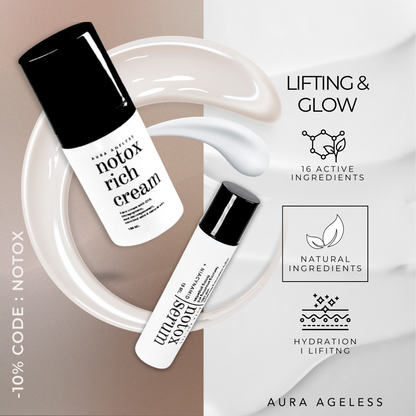 Notox Serum and Cream - Cosmetics Set