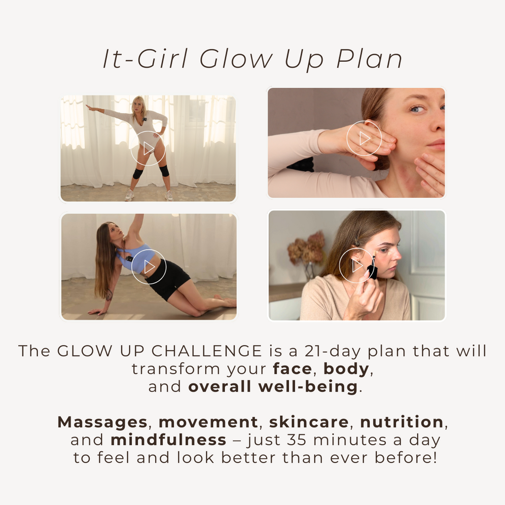 GLOW UP in 35 minutes – your ready to follow transformation plan