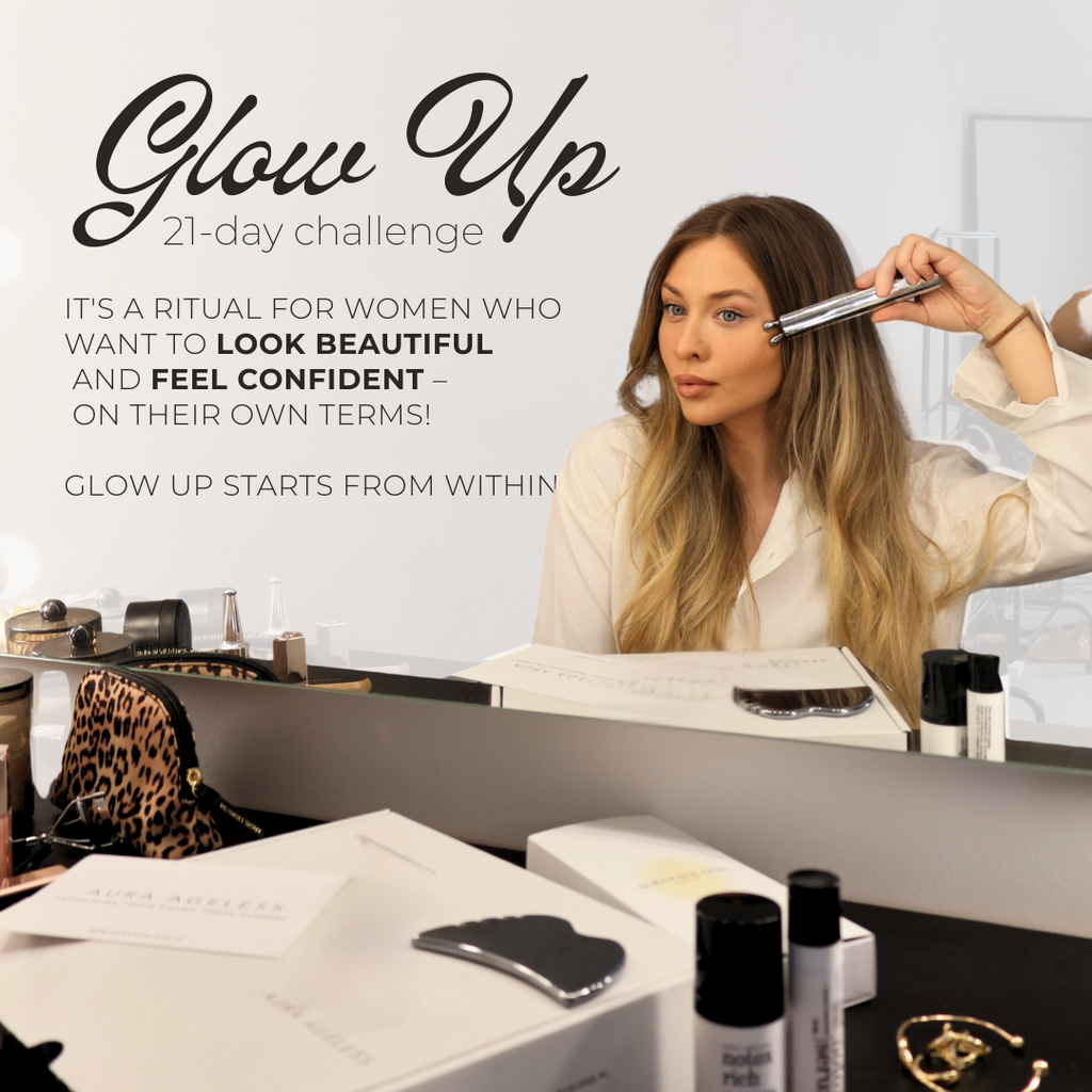 Aura RF + Aura STONE + NOTOX set + Glow Up Challenge